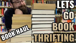 Lets Go Thrifting with TreeBeard- Amazing Book Thrifting Haul!