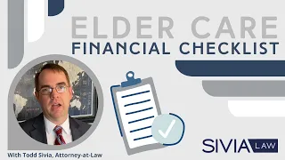 Elder Care Financial Checklist