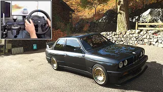 BMW M3 E30 (V10 swap) | Forza Horizon 4 Thrustmaster T300RS Gameplay