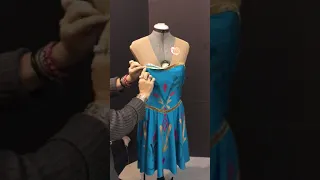 Elsa Frozen Coronation to Ice Transformation Dress Costume Rigging