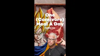 OMAD Carnivore makes you the super saiyan master #shorts