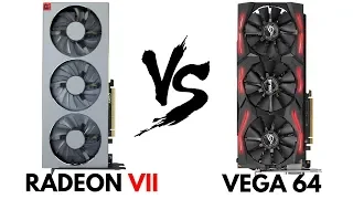 Radeon 7 vs Vega 64 | Vega 64 vs Radeon 7 | Radeon VII | Comparison in most popular Games | H-Tech