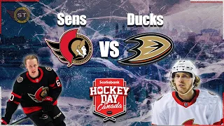 Game #38: John Gibson’d-Ottawa Senators vs Anaheim Ducks-2021/22 Season