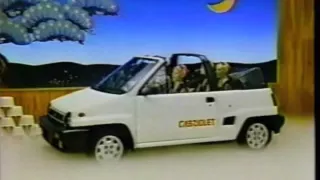 1984年CM　HONDA　CITY　CABRIOLET　小西博之　日清あじろべえ