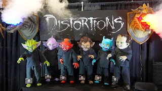 Distortions Unlimited 2021 Halloween Props at Midwest Haunters Convention