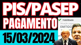 FINALMENTE SAQUE PIS/PASEP 15/03/2024 - COMO SACAR O ABONO SALARIAL PELA INTERNET E PRESENCIALMENTE?