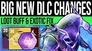 Destiny 2 | BIG DLC CHANGES! Exotic BROKEN, Quest Update, Loot BUFFS, Secret Enemy & Content Updates