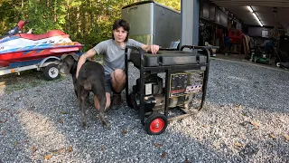 Fixing a generator pulled from the trash