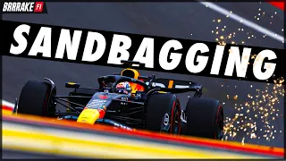 Red Bull Racing caught SANDBAGGING in Belgian GP?