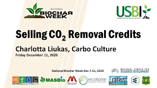 Charlotta Liukas: Selling CO2 Removal Credits