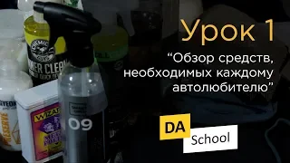 Урок 1. "Обзор средств, необходимых каждому автолюбителю"