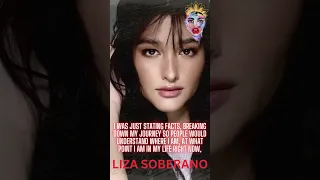 LIZA SOBERANO " IS ONLY STATING THE FACT THAT REALLY HAPPEN"