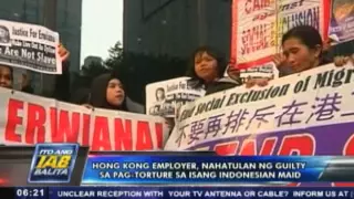 Hong Kong employer, nahatulan ng guilty sa pag-torture sa isang Indonesian maid