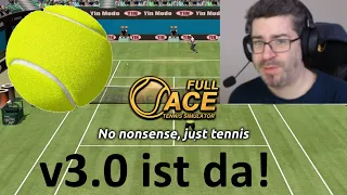 FULL ACE Tennis Simulator - Update 3.0 ist da | LetsPlaymaker
