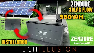 🔥ZENDURE Solar Flow Balkonkraftwerk - Installation & Einrichtung! ✅ - Anleitung Schritt für Schritt