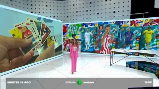 Reportaje Cromos Panini Liga Este 2023 2024