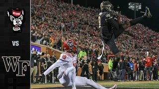 NC State vs. Wake Forest Football Highlights (2021)