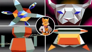 Game n°184 - StarFox ( SNES ) All bosses