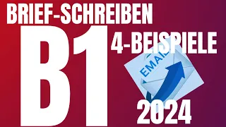 ✅B1- Brief Prüfung - Schreiben - 6 | Redemittel & Beispiel | DTZ | G.A.S.T