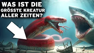 Die größten Tiere, die jemals auf der Erde existierten. Größenvergleich - Dokumentar - Erdgeschichte