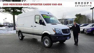 2015 Mercedes-Benz Sprinter Cargo Van 4x4 | Video Tour with Roger