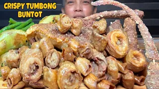Crispy Tumbong at Buntot ng Baboy Mukbang Asmr | Filipino food  | Mukbang Philippines | EatingShow