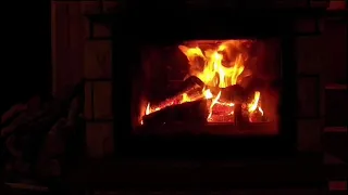 Камин. Расслабляющая музыка. Fireplace sounds.