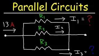 Finding The Current In a Parallel Circuit With 3 Resistors