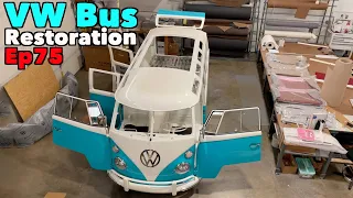 VW Bus Restoration - Episode 75  - All Nighter  | MicBergsma