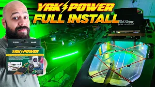 Yak Power Switch and Lights - Full Install - Old Town Sportsman