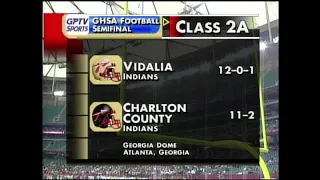 GHSA 2A Semifinal: Charlton County vs. Vidalia - Dec. 12, 2003