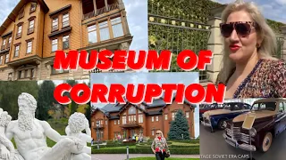 MEZHYHIRYA RESIDENCE TOUR-UKRAINE| YANUKOVYCH’S PALACE-MUSEUM OF CORRUPTION| ARTIFICIAL LAKES