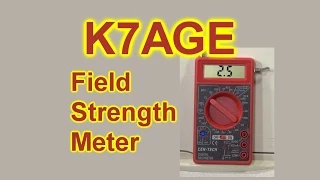 Let's Build A Field Strength Meter