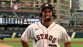 Michael Brantley talks Carlos Correa's walk-off home run on MLB Tonight