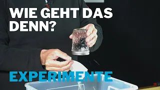 Zaubertrick oder Physik? Experiment zum Nachmachen