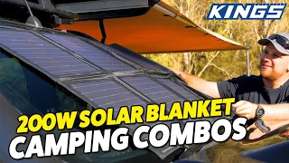 Adventure Kings 200W Solar Blanket Camping Combos