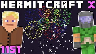 Hermitcraft X 1151 Crafting Automation & Colorful Explosives!