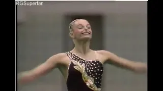 Muriel Hermine Synchronized Swimming Solo Routine Prelimlnary Olympics 1988