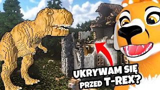 UKRYWAM SIĘ W ZNISZCZONYM DOMU przed T-REX?! | TEARDOWN