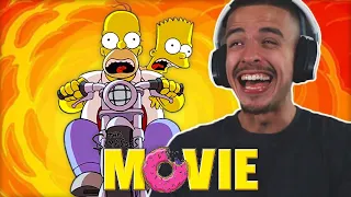 FIRST TIME WATCHING *The Simpsons Movie*