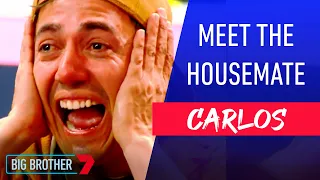 SPICY FEISTY CARLOS | Meet The Housemate | Big Brother Australia