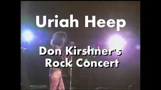 Uriah Heep. Don Kirshners Rock Concert 1974. Audio remastered. VHSRip.