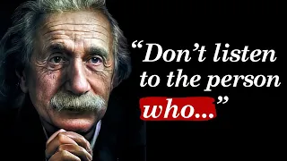 37 Quotes from ALBERT EINSTEIN that you'll regret not knowing at 40! | Life Changing Quotes