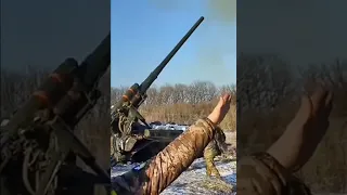 OSINTtechnical Ukrainian 2S7 Pion 203mm SPG outside of Bakhmut, Donetsk Oblast