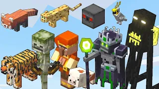 How to get ALL 10 NEW MINECRAFT MOBS in Find the Minecraft Mobs for Roblox