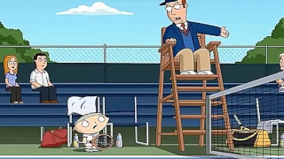 Family Guy - Stewie swearing at Tennis Game