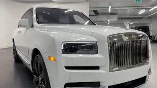 2020 Rolls-Royce Cullinan Artic White Walkaround 4k