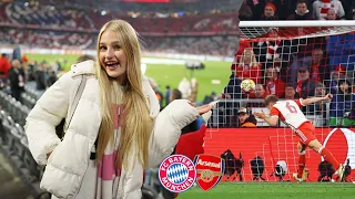 FC Bayern vs Arsenal - UCL Stadionvlog 😍 | völlige ESKALATION !!!