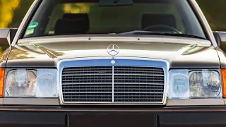 1990 Mercedes-Benz 300 E the rare W124 with velour interior