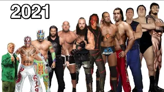 Wwe 19 Superstar Shortest To Tallest Comparison 2021 // WWE shortest wrestler //Wwe tallest wrestler